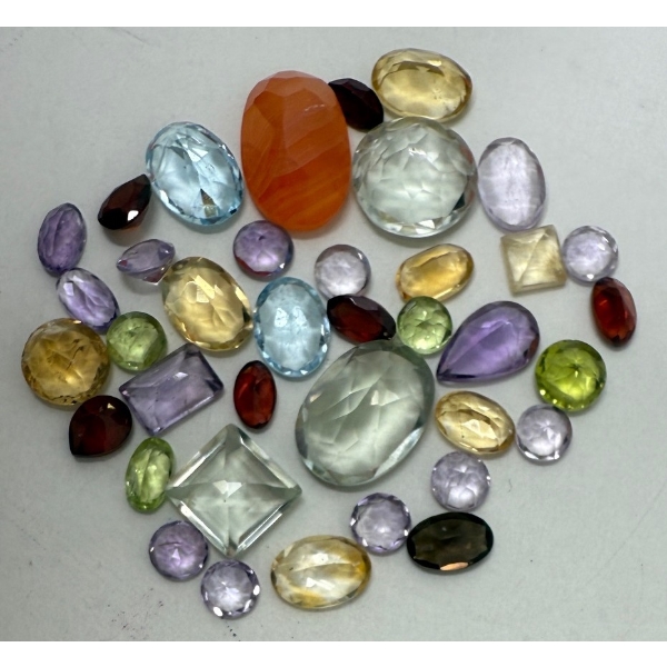 24 Carats Loose Assorted Gemstones