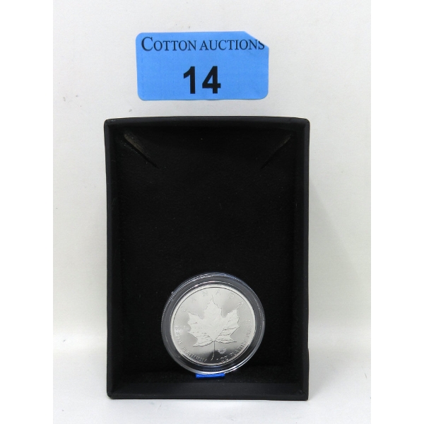 1 Oz .9995 Fine Platinum 2024 Canada Maple Leaf Coin 