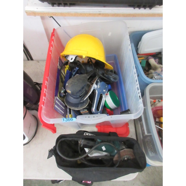 Totes and Bag of Assorted Tools - Preowned
