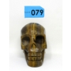 Image 1 : 2335 Carat 3D Artist Hand Carved Tigers Eye Gemstone Skull   