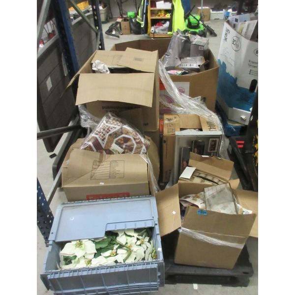Short Skid of Storage Locker Goods - As Is