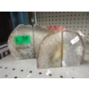 Image 1 : 2 Brazilian Crystal Agate Bookend Sets