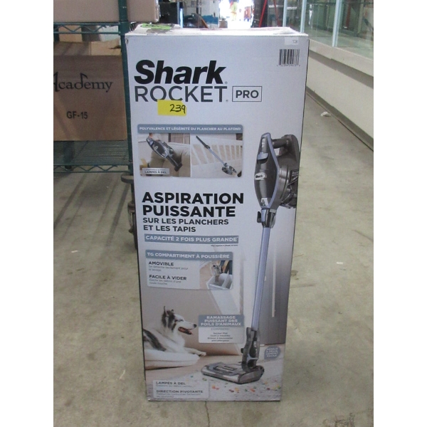 Shark Rocker Pro Stick Vacuum in Box