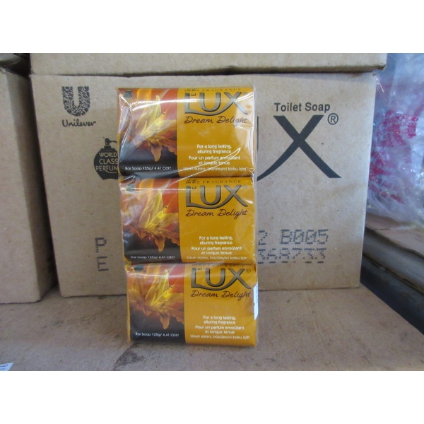 2 Cases of Lux  Dream Delight  Scented Bar Soap