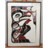 Image 1 : Richard Shorty Ltd. Edition Print - "Wolf & Moon" 