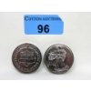 Image 1 : 2 x 1 Oz .999 Fine Titanium Walking Liberty Motif Rounds