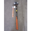 Image 1 : Rubber Head Mallet & Fiskars Pro Sledge Hammer