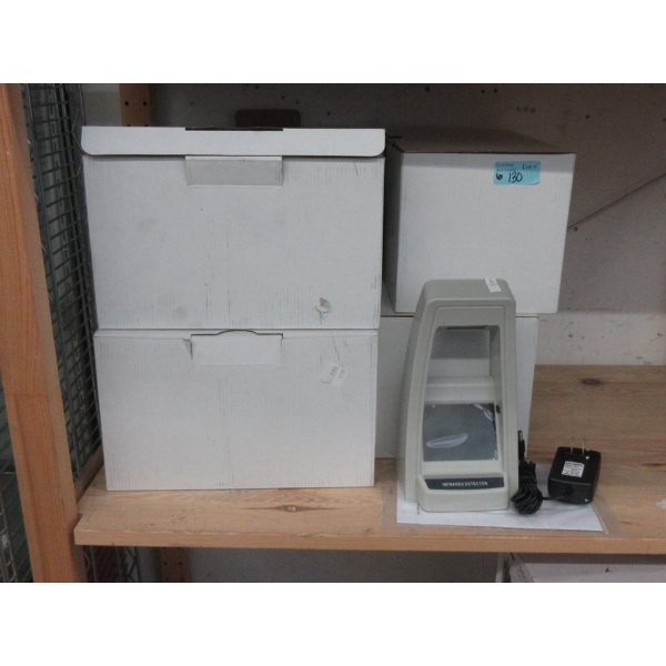 6 New IRD-1000 Infrared Detectors for Currency