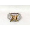 Image 1 : New 1/2 CTW Red Diamond Sterling Silver Ring