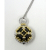 Image 2 : 2 Sterling Silver Pendants on 18" Sterling Chains