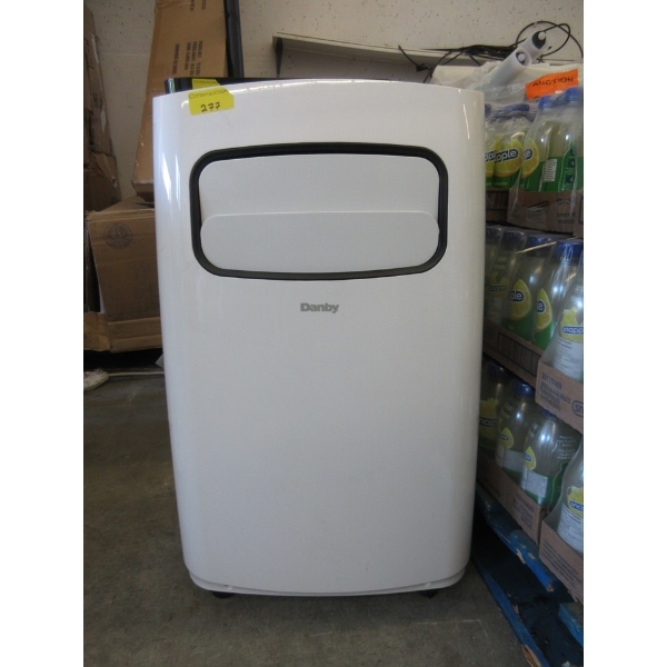 White Danby Portable Air Conditioner