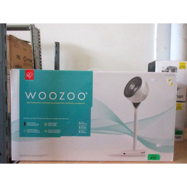 Woozoo 360 Degree Pedestal Fan in Box