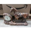 Image 1 : Vintage Brass Bristol Time Horse Mantle Clock 