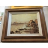 Image 1 : Original Framed Oil Painting Signed Jo Car