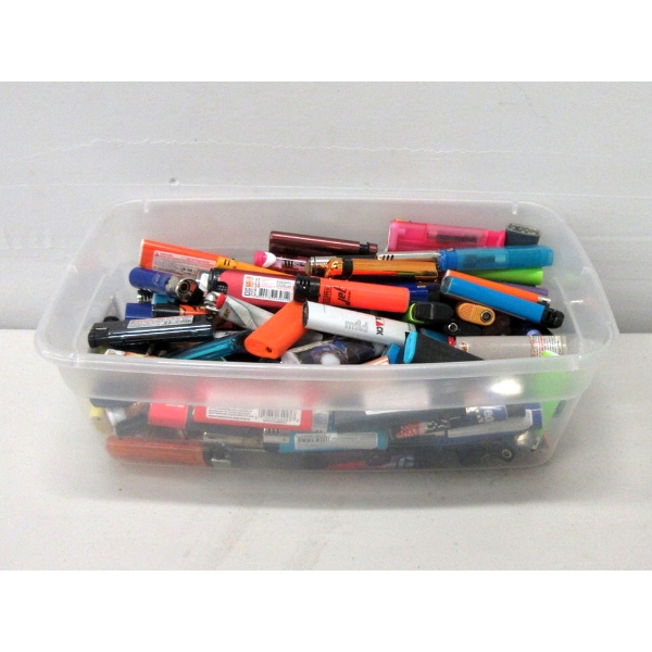 60+ Assorted Disposable Lighters - Preowned