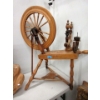Image 1 : Wood Spinning Wheel - Appears to be complete