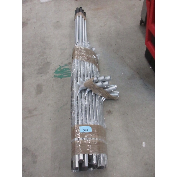 12 Industrial 28" Foam Floor Squeegees with Poles