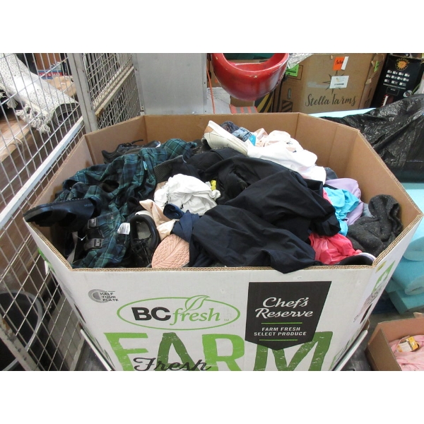 Skid of Overstock & Customer Return Clothing - As Is