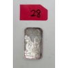 Image 1 : 1 Oz .999 Silver 2004 Snowman Bar 