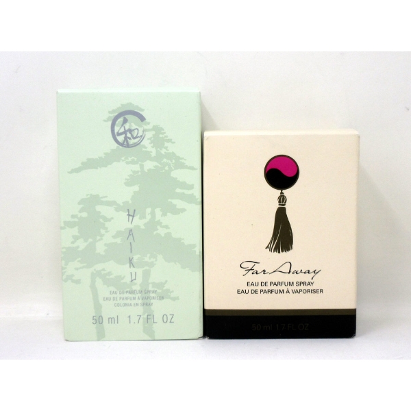New Avon "Haiku" & "Far Away" Parfum Spray for Women
