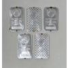 Image 2 : 5 x 1 Oz .999+ Silver Morgan Head Bars