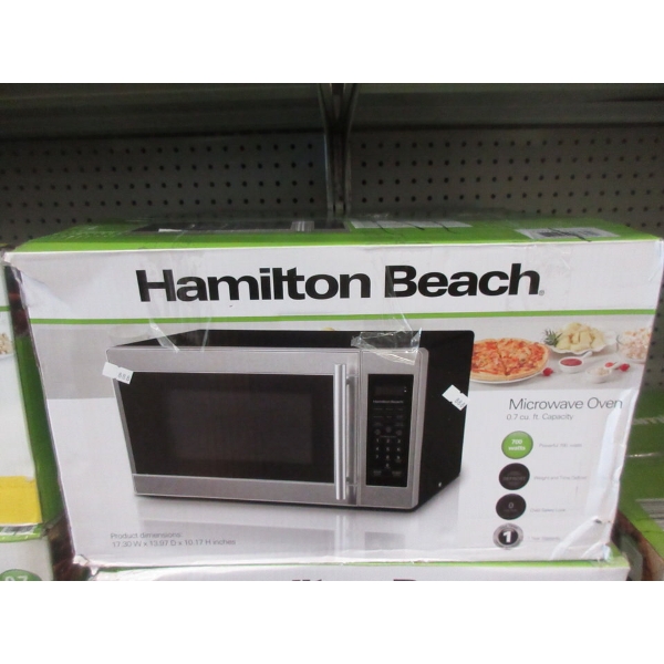 Hamilton Beach Microwave Oven - Stainless Front