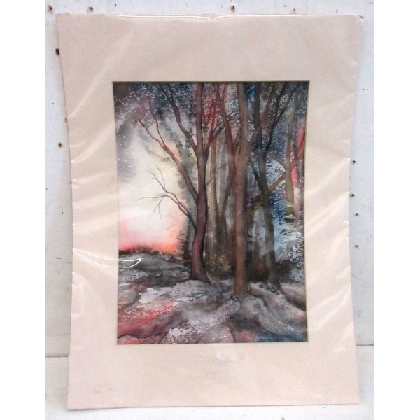 Original Shirley Kolb Watercolour - "Awaken" 