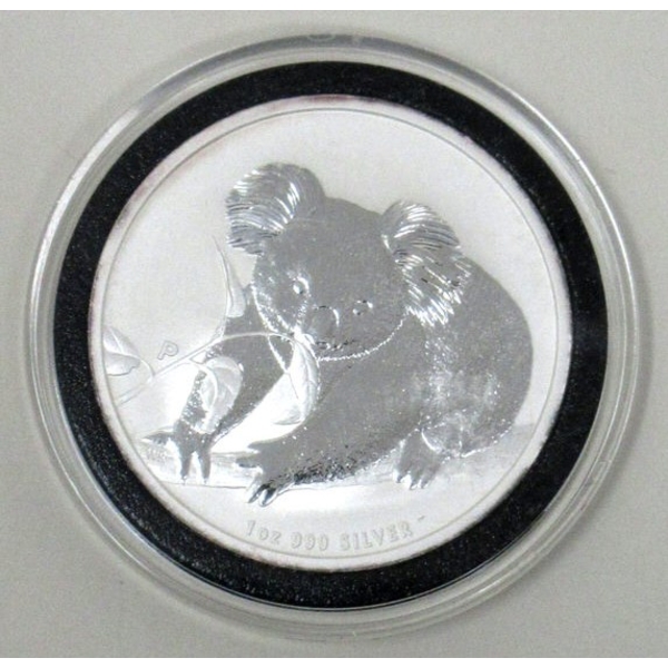 1 Oz .999 Silver 2010 Australian Koala Coin 