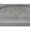 Image 3 : Norman Rockwell Porcelain Statuette by Gorham