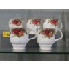 Image 1 : 5 Royal Albert "Old Country Roses" Coffee Mugs