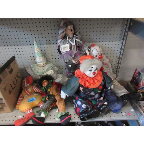6 Collectible Dolls - Featuring 14" Ronald McDonald