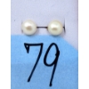 Image 1 : New 10 KT Gold 3 CT Freshwater Pearl Earrings