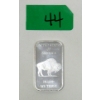 Image 1 : 1 Oz .999 Silver Indigenous/Buffalo USA Bar 