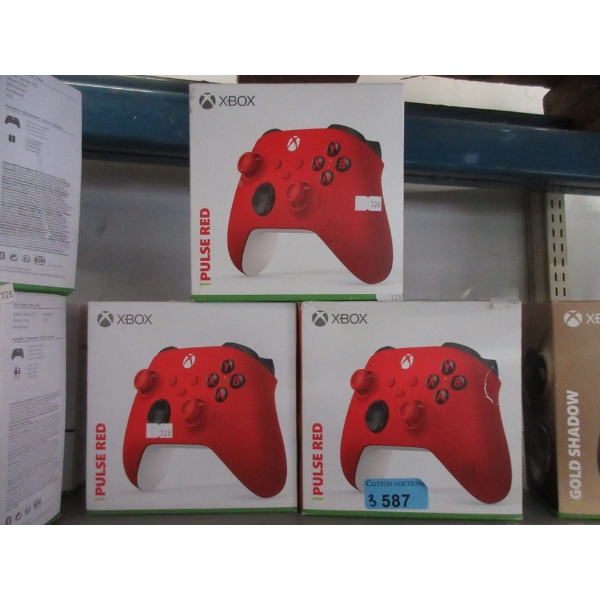 3 XBOX One Series X|S Wireless Controllers 