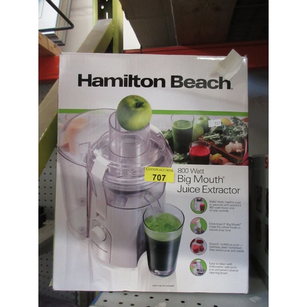 Hamilton Beach Big Mouth Juice Extractor - 800 Watt