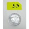 Image 1 : 1 Oz .999 Silver 2013 African Wildlife Elephant Coin 