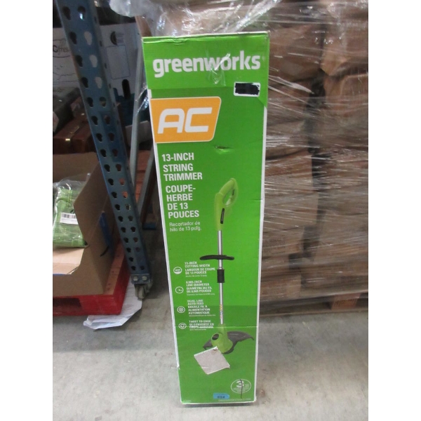 Greenworks 13  String Trimmer - Customer Return