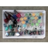 Image 1 : Tray of New Nail Polish, Nail Sand & Nail Glitter