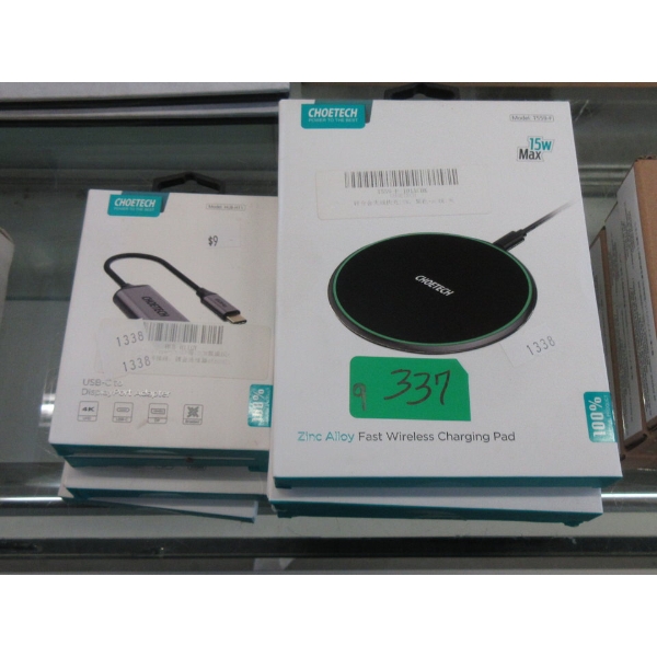 9 Pc. Lot of Choetech Electronics Accessories