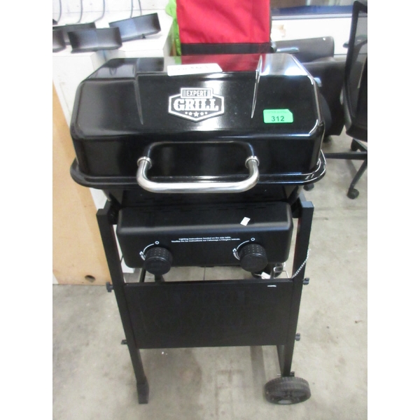 Compact "Expert Grill" Gas Grill On Stand