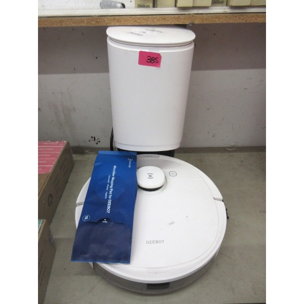Deebot Robotic Vacuum with Docking Station