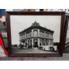 Image 1 : Huge Framed Train Print from Vintage Photograph 