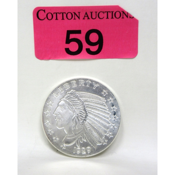 1 Oz .999 Silver Liberty/ Eagle Round 
