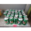 Image 1 : 28 Dented 355 ml Cans of 7-UP 
