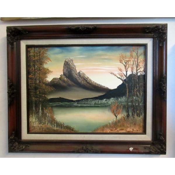 Original Signed L. Donati Oil Painting 