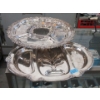 Image 1 : Large Silver Plated Lazy Susan and Carving Platter