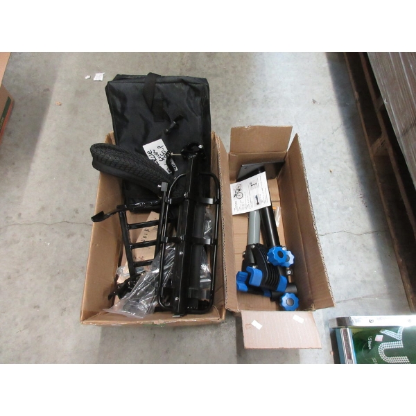 2 Boxes of Assorted Bicycle Parts - Customer Returns