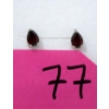 Image 1 : New .925 Silver Pear-Cut Garnet Stud Earrings