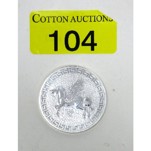 1 Oz .999 Silver 2023 Pegasus Coin