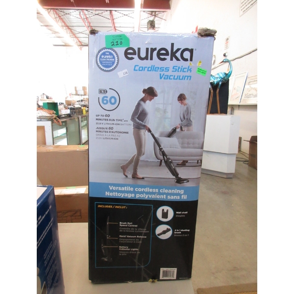 Eureka Cordless Stick Vacuum in Box